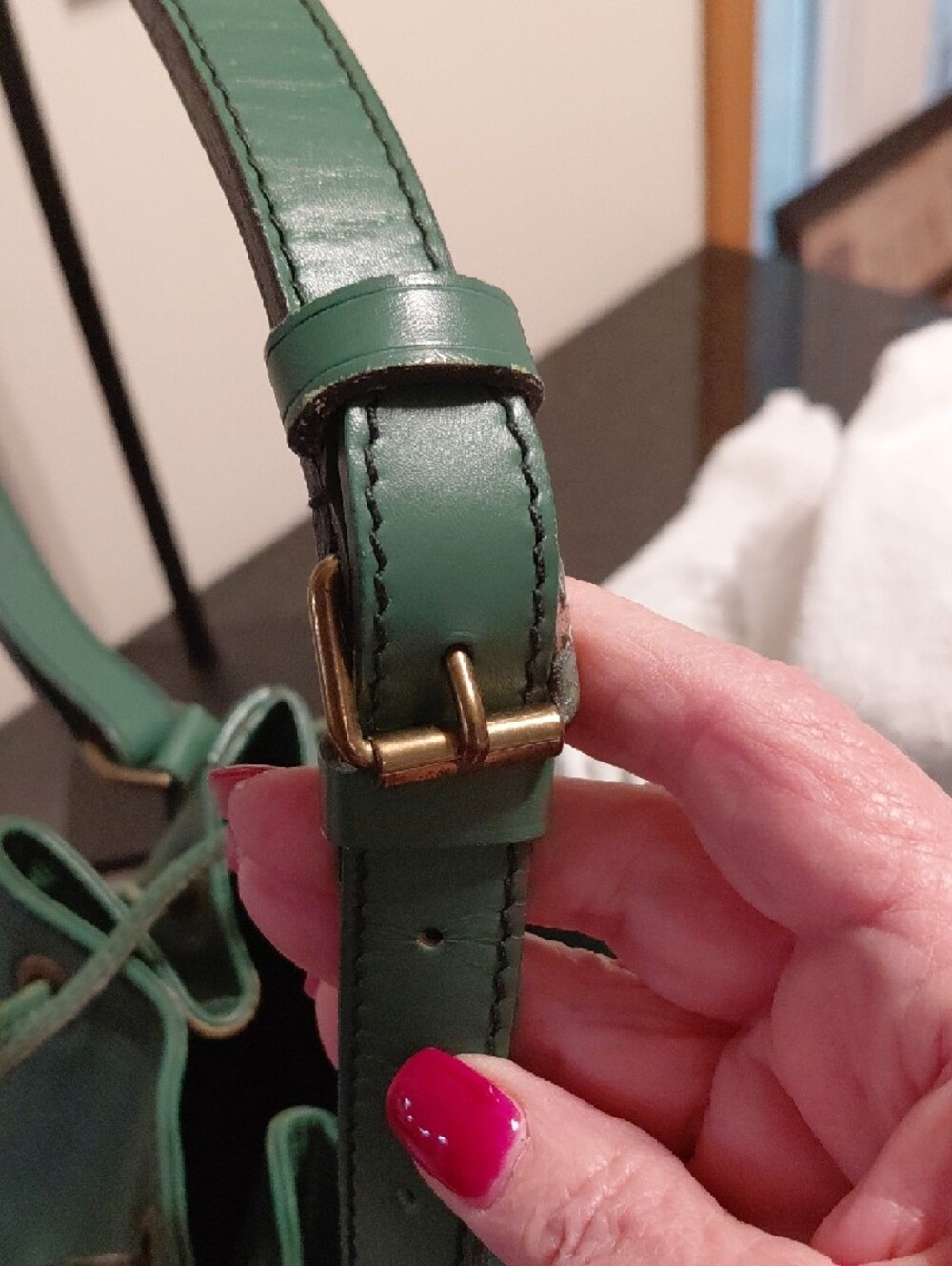 Louis Vuitton Petit Noe In Green Epi Leather GVC - Picture 13 of 16